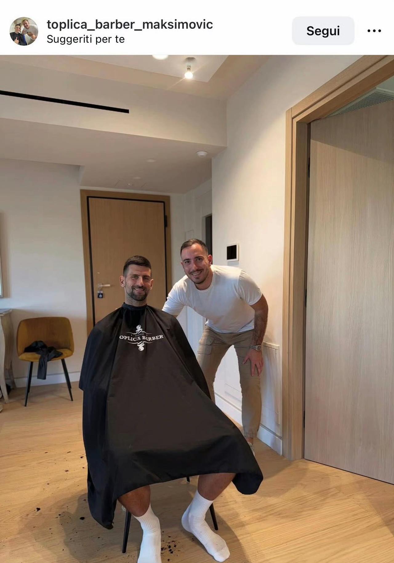 德约7-6(1)/6-4博尔热斯，打进雅典赛四强，距离与穆塞蒂会师各自还差一场胜