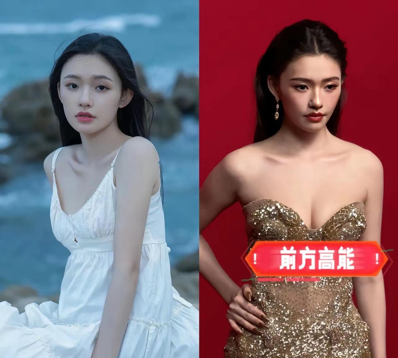 从这组照片不得不说林允变化是真的超级大她这是跑去医美了吧从青春小白花变成了