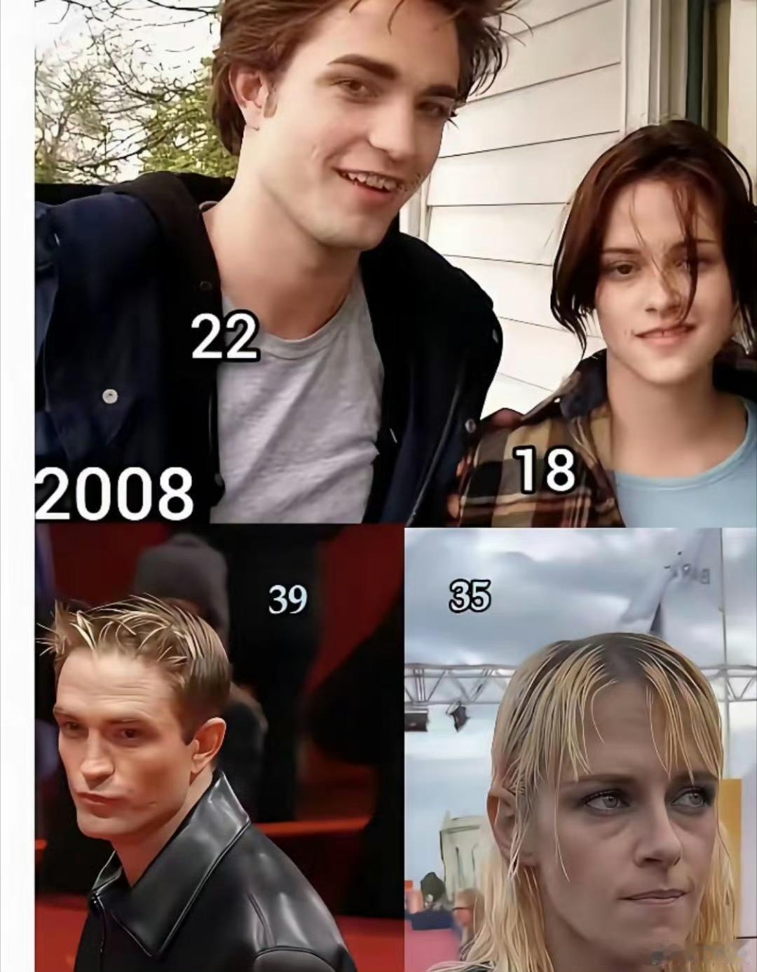 《暮光之城》的男女主角，这17年经历了什么？​