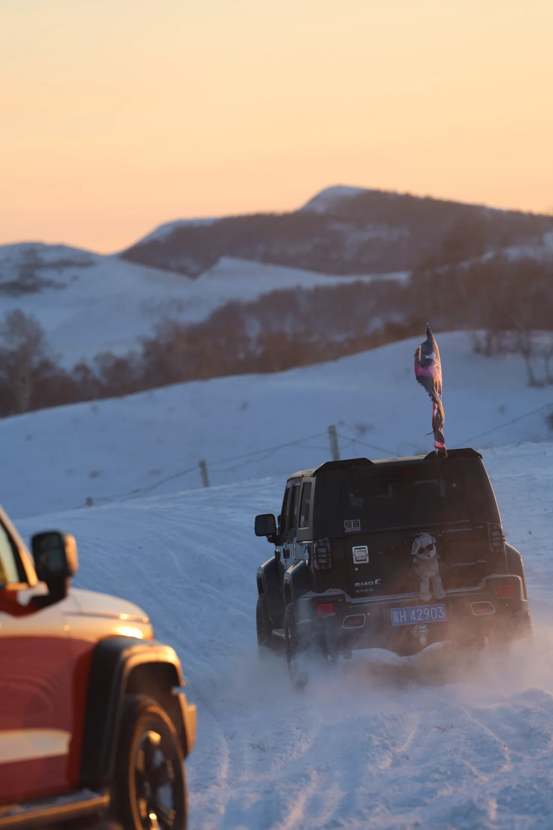 -30°！乌兰布统太冷了