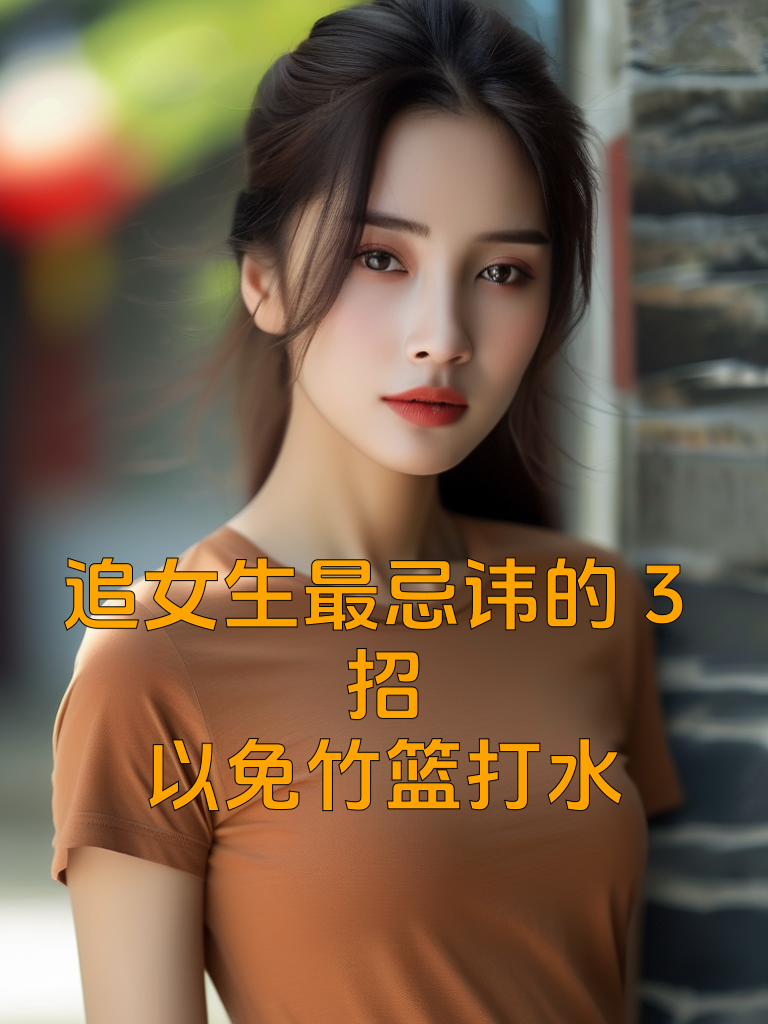追女生最忌讳的3招，以免竹篮打水