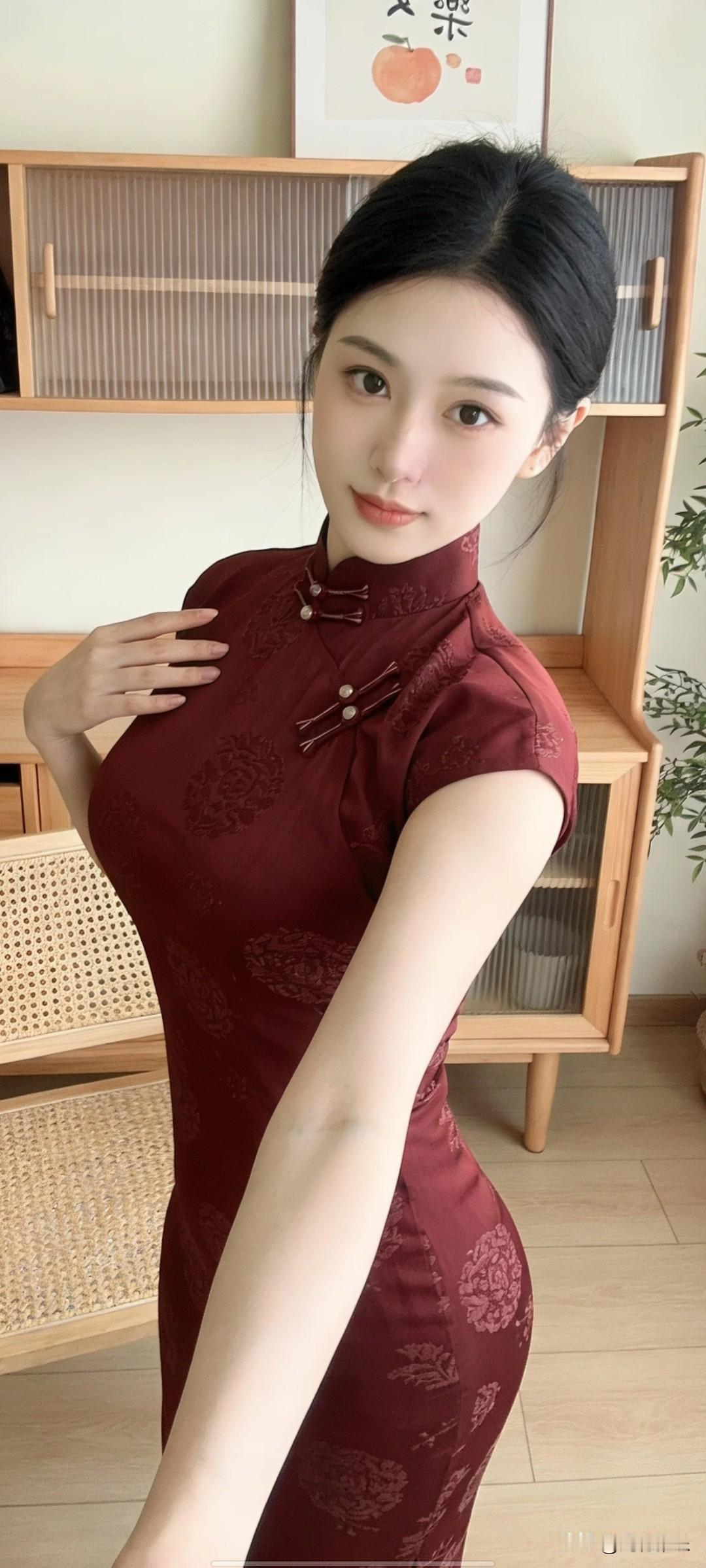 你喜欢哪一种气质的美人?优雅旗袍穿搭，尽显东方韵味