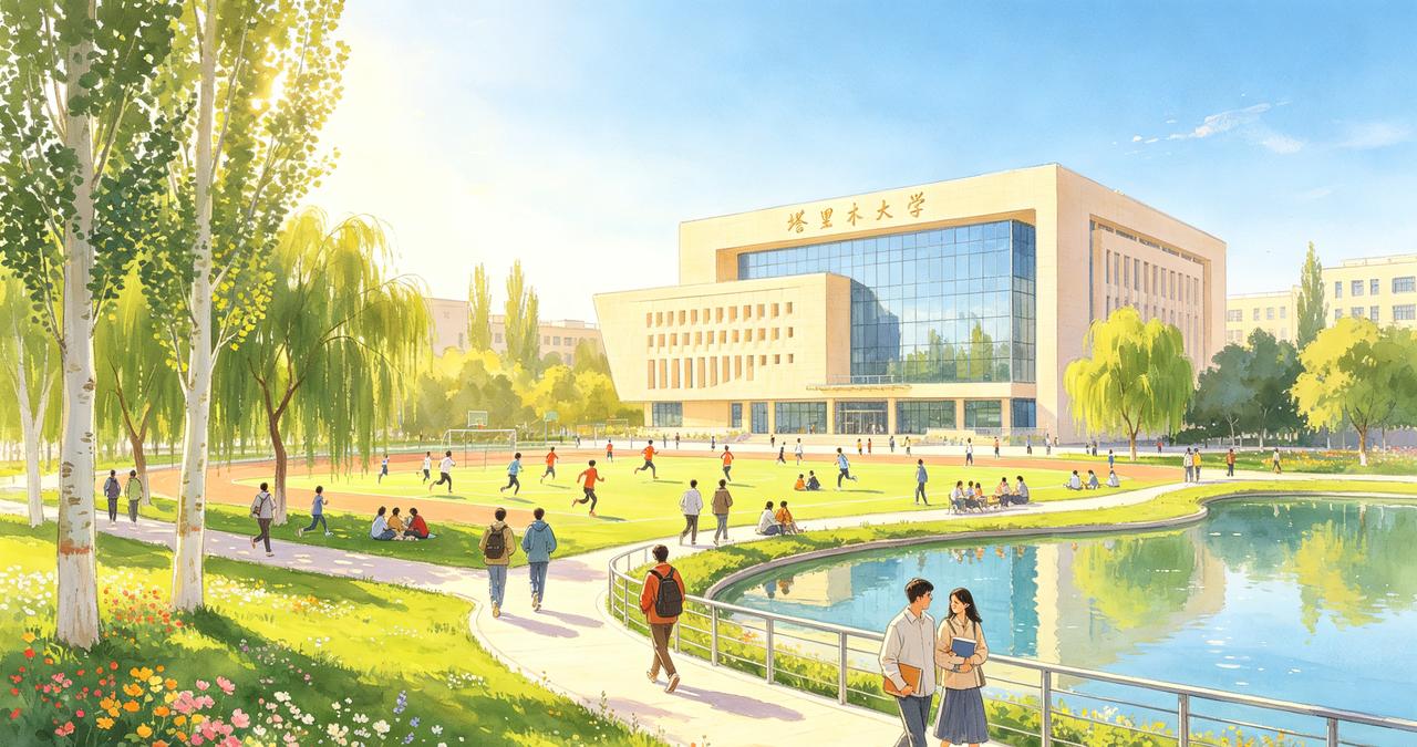 塔里木大学有多香？家长看完都心动！！听朋友说起他家就读塔里木大学