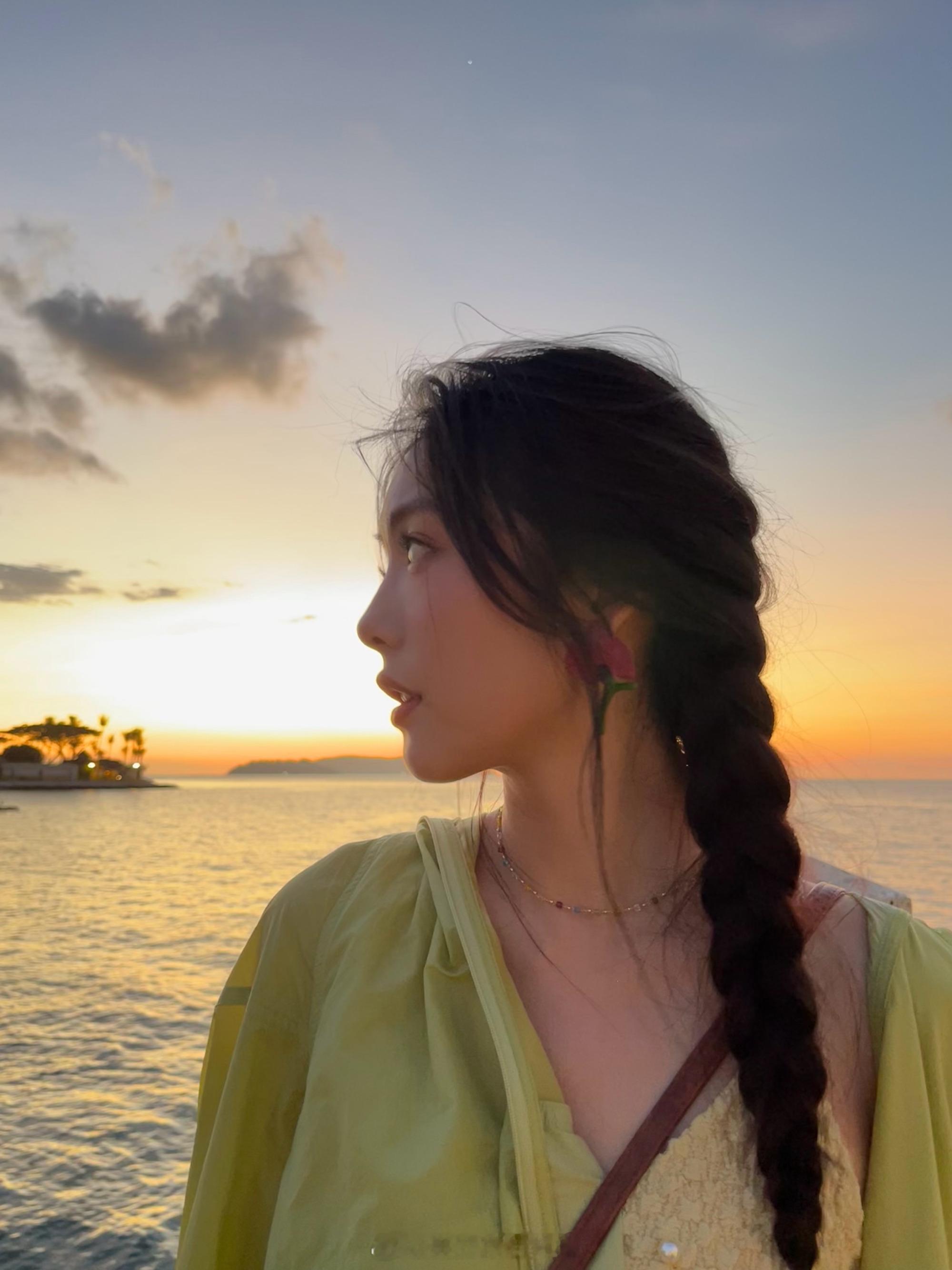 蔡文静夏日氛围写真