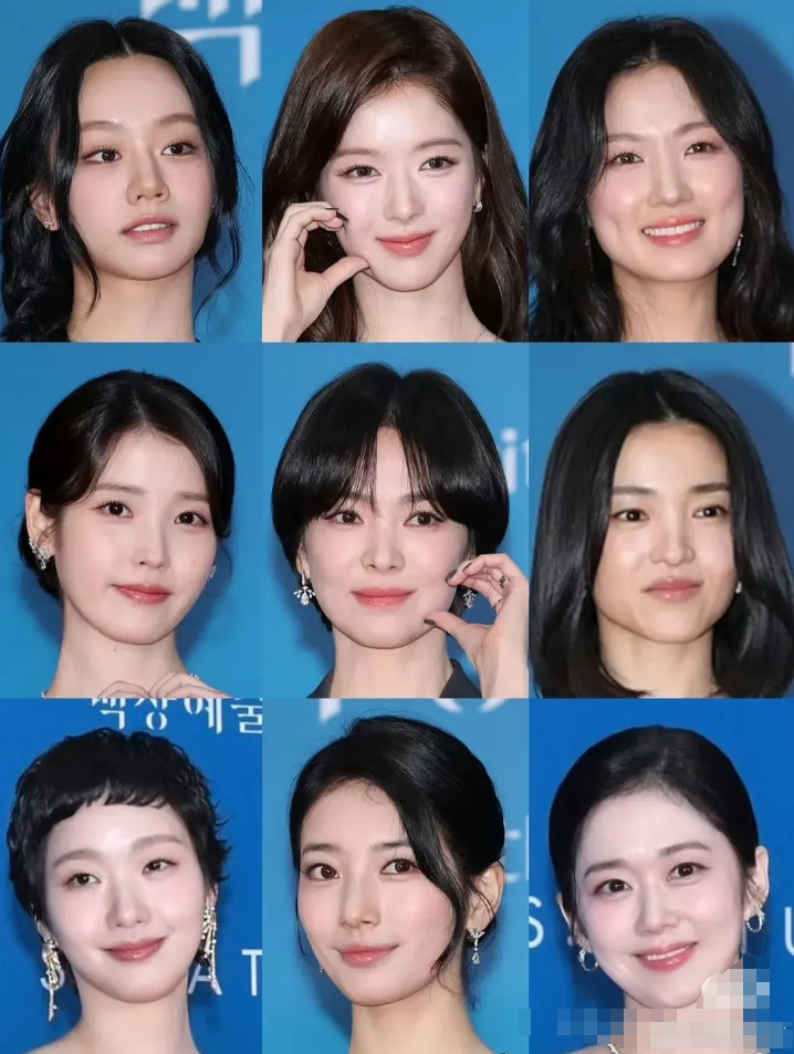 韩国女演员，九选八，你们选哪个？