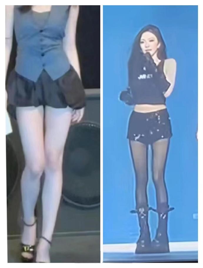 曾经的短板变成了优势—宁艺卓的身材变化​​​