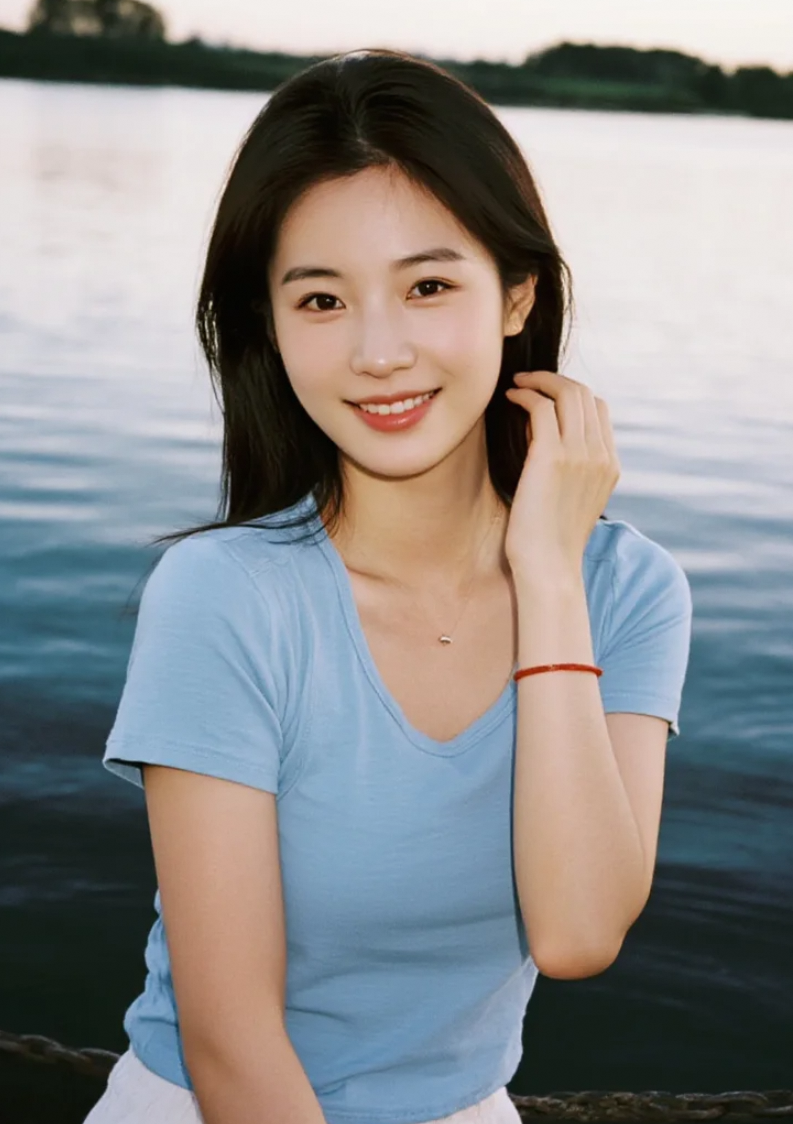 小姐姐一笑，整个世界都亮了，你被甜到了吗？