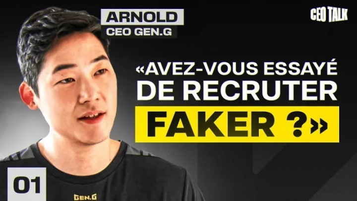 GEN CEO: 没想尝试签下Faker! 他不仅是T1的门面 也是SKT的象征