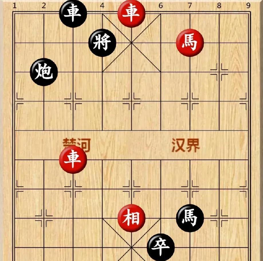一盘棋势诡异的残局展现在您的眼前，从盘面上看，红黑双方互有杀招。黑棋车马炮组合带