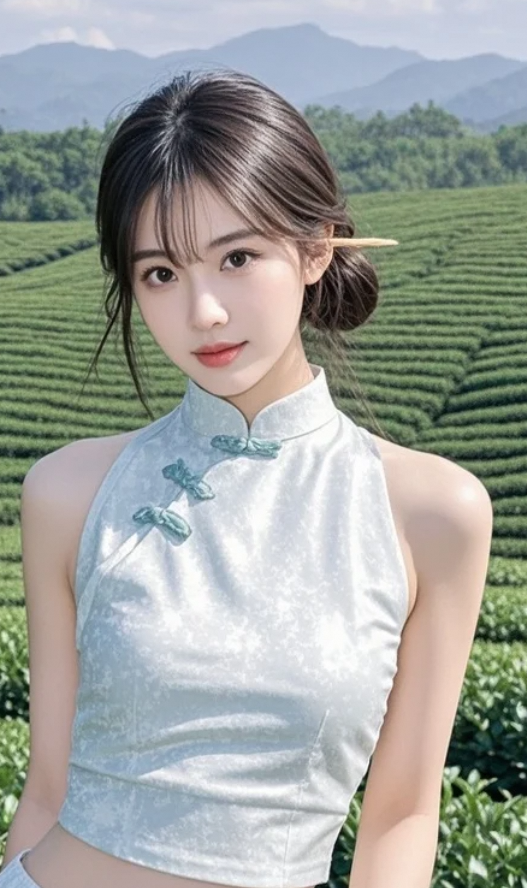 风吹过茶田，也吹进了你的心里～