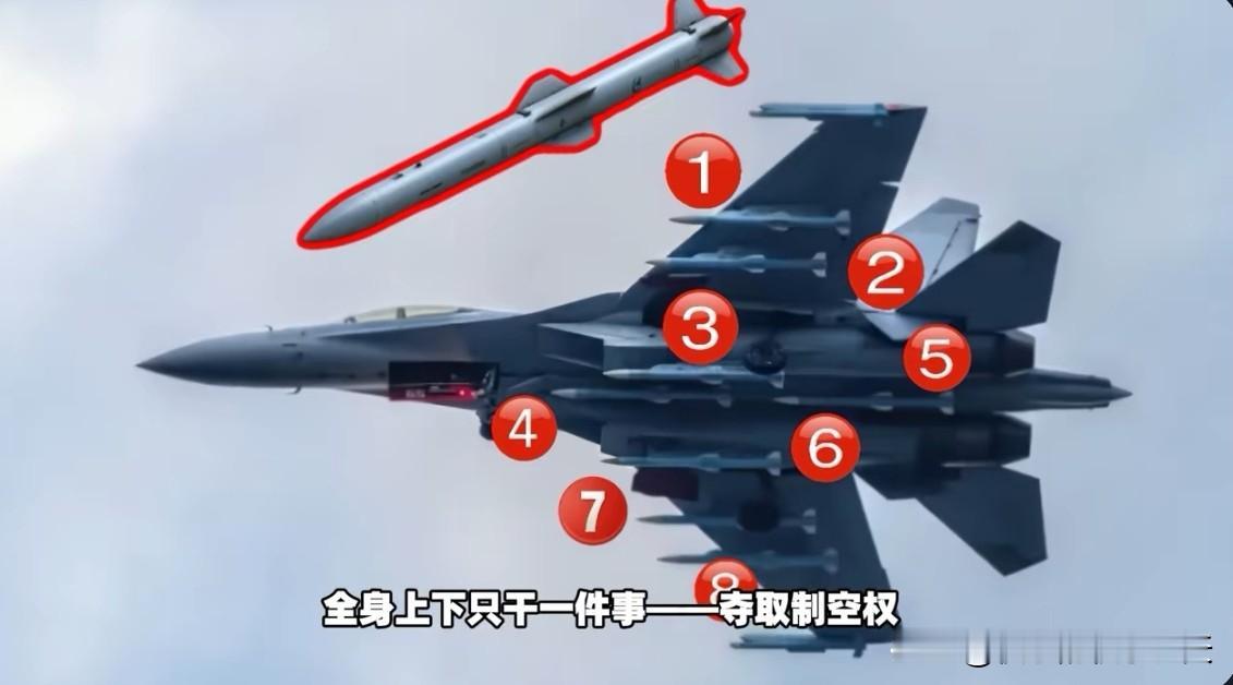 一张照片让西方集体破防！歼-16挂10枚导弹，到底藏着什么杀招？