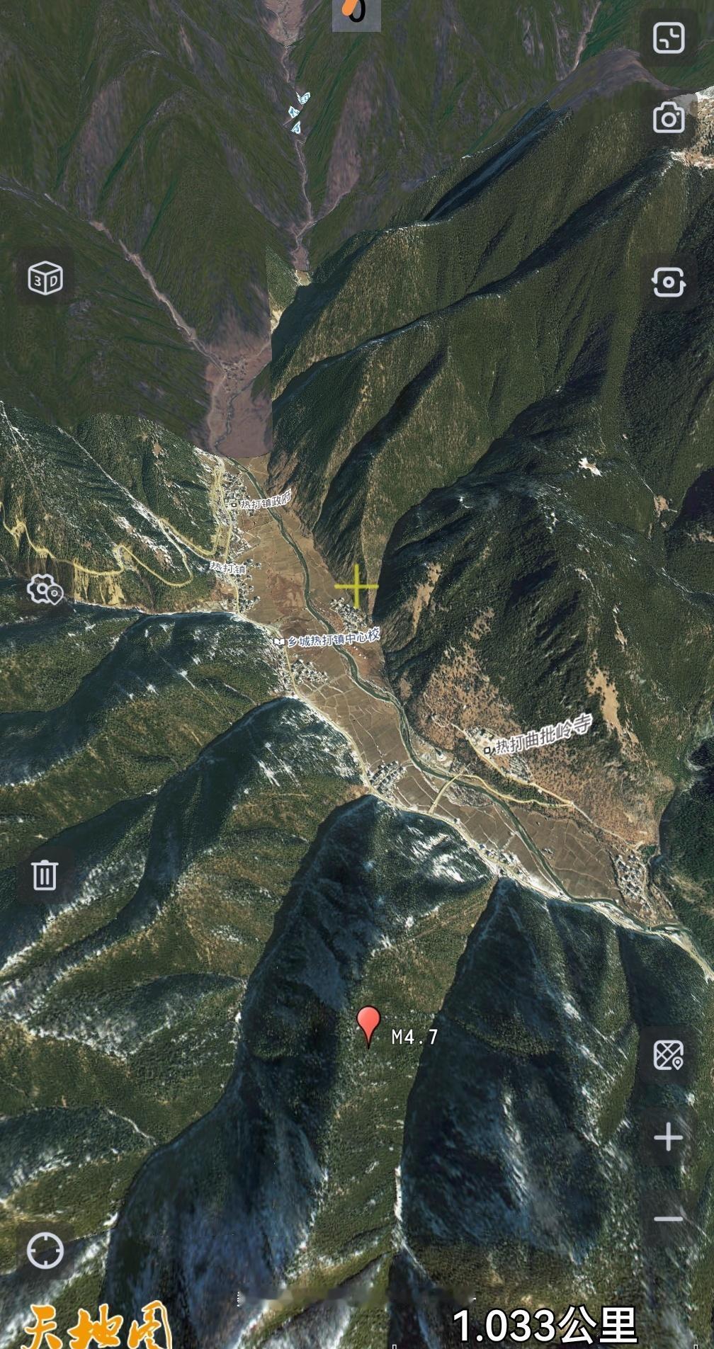 四川乡城发生4.7级有感地震!中国地震台网速报今日焦点地震四川乡城中国地震台网