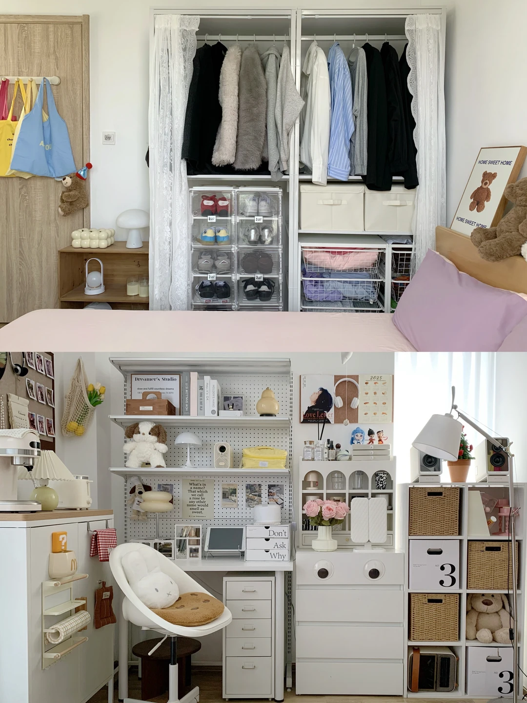 满满当当的6平米小卧室，一个人住刚刚好！