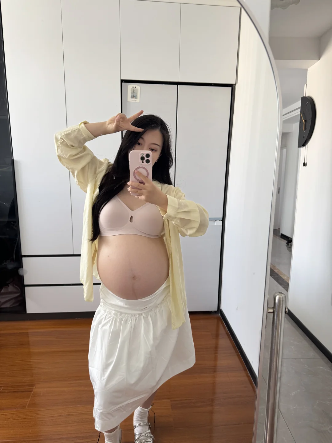 23w | 孕中期穿哺乳内衣真的好舒服！