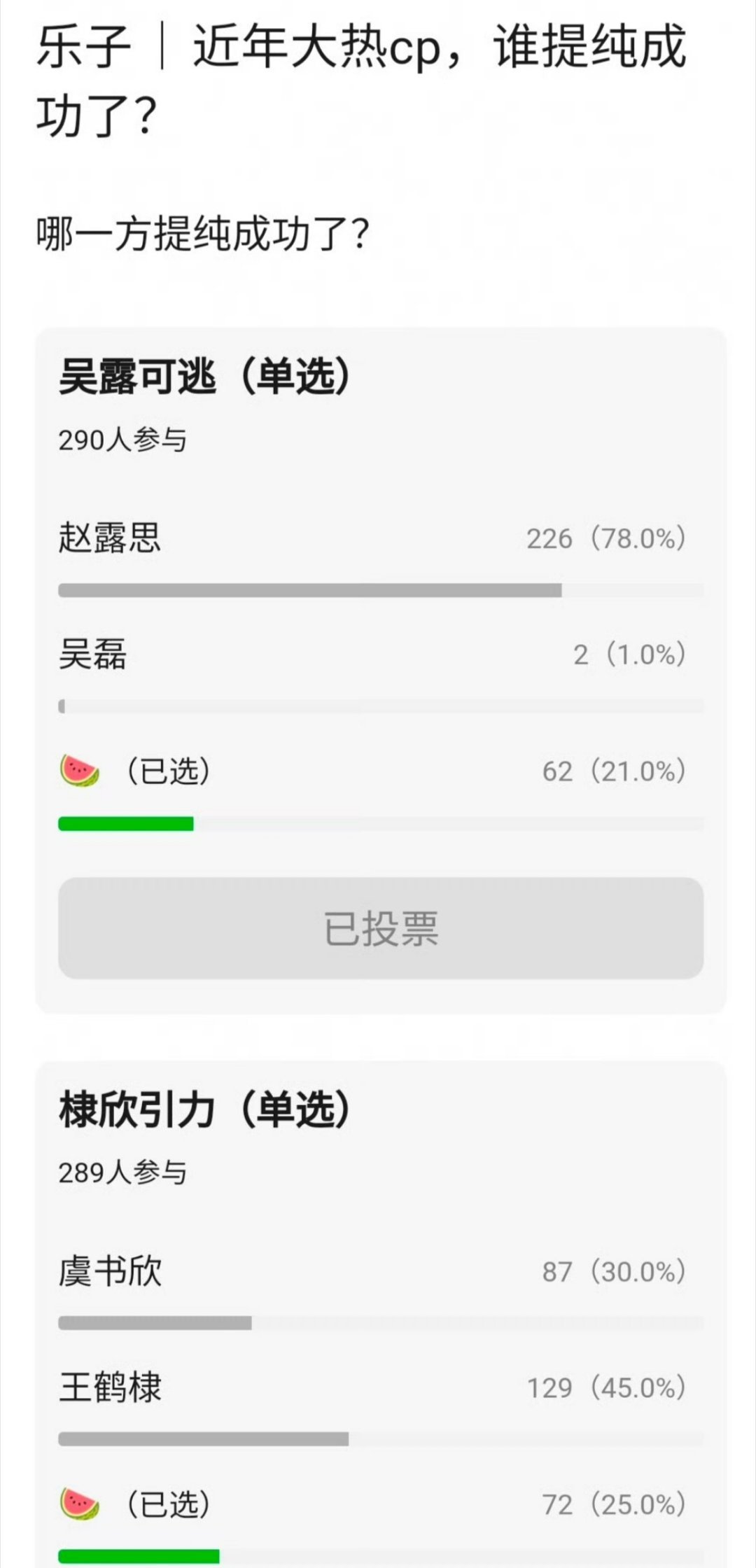 这么多cp谁提纯成功了？​​​
