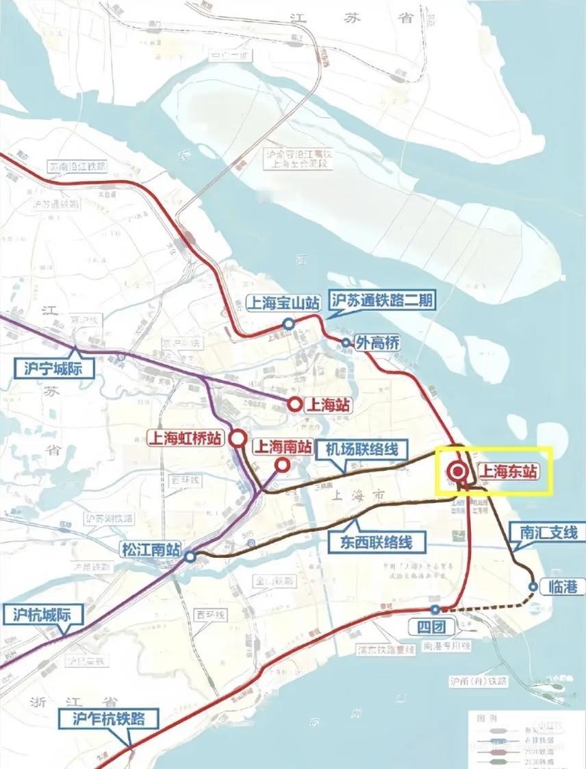 “上海东西联络线”是东西向重要市域轨道，它会串联上海松江站和上海东站两大枢纽，途