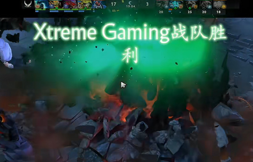 纯走过场XG第二局18分钟速通YB，获得唯一一张晋级Blast正赛的门票！