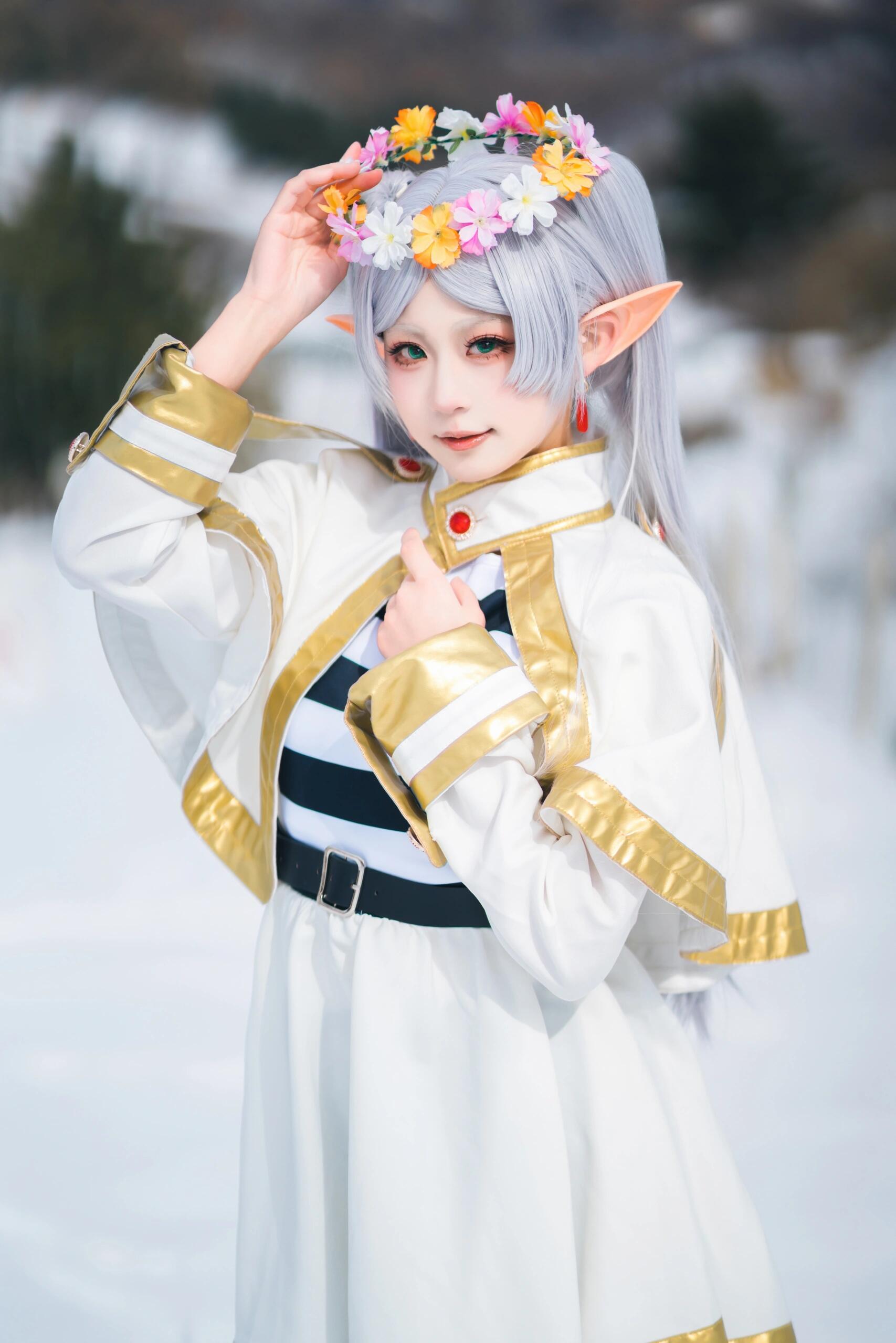 cos正片 cosplay 葬送的芙莉莲 葬送的芙莉莲cos 考斯普雷...