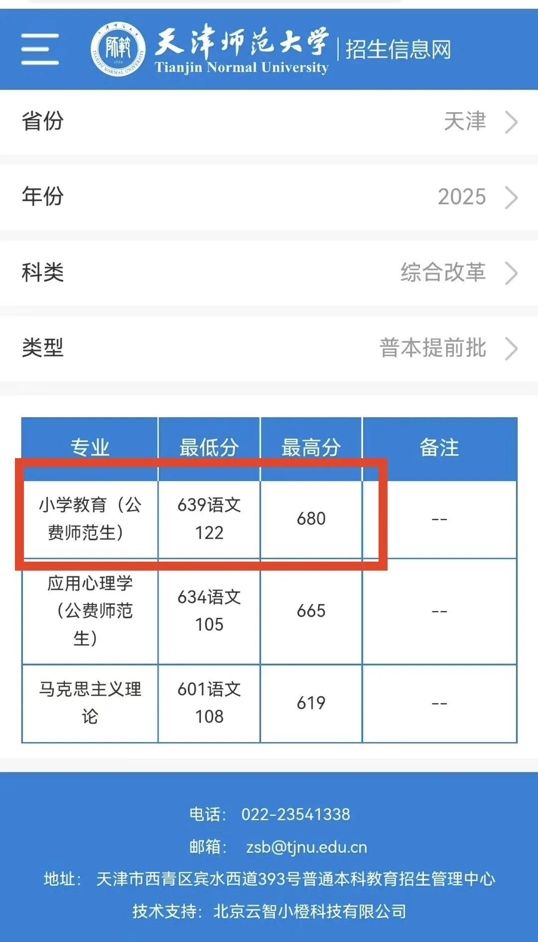 680分高分去了双非师范大学！今年天津师范大学提前批的公费师范生(小学教育）惊现