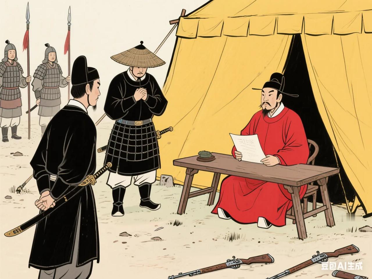 大刀刘铤手下最勇猛的家兵很多是外国人，在万历朝鲜战争中还招降了500名投降的日军