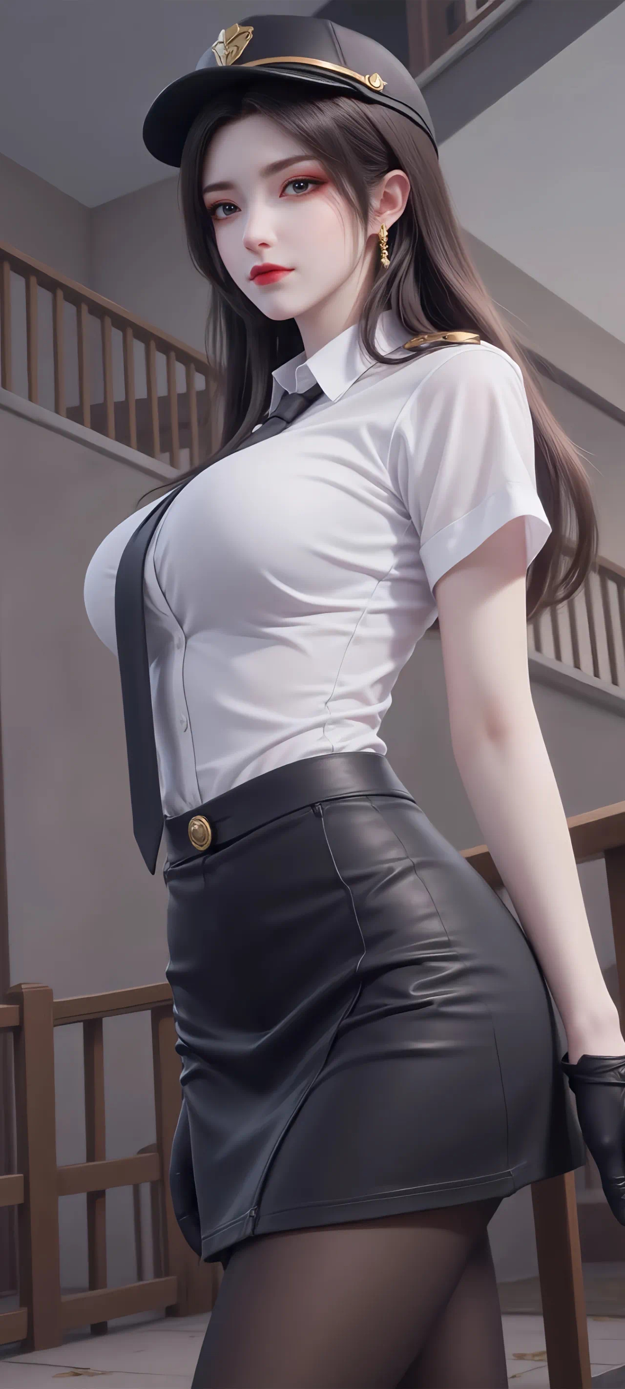 斗破苍穹美杜莎女王【精致美图】尝试新的风格，小皮裙～国产动漫​​​