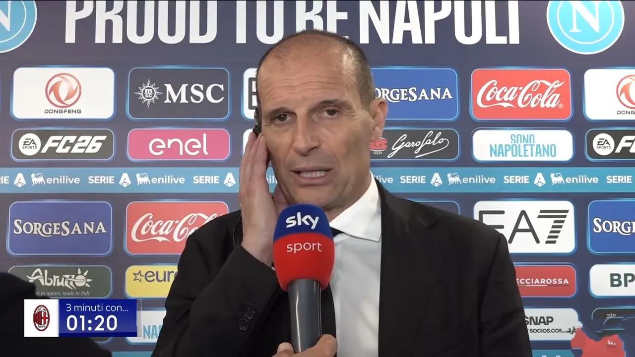 米兰主帅阿莱格里透露了输给那不勒斯的原因。在客场0-1输给老对手那不勒斯后，A