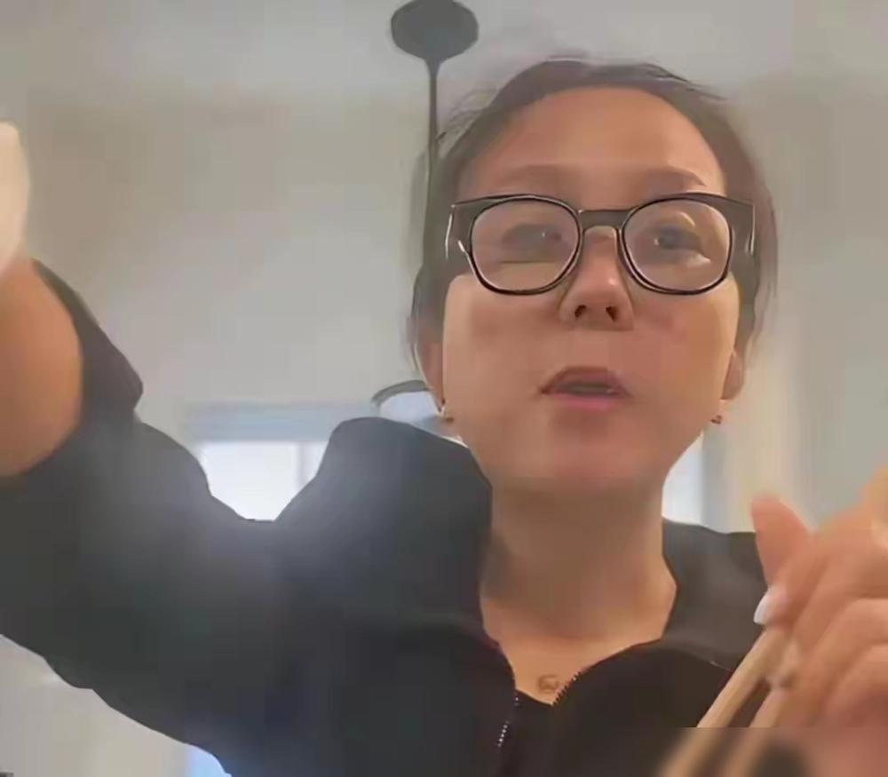 40岁何洁在直播间哭到妆残气短，每月六位数的开销像磨盘一样压在肩上，前夫赫子铭却