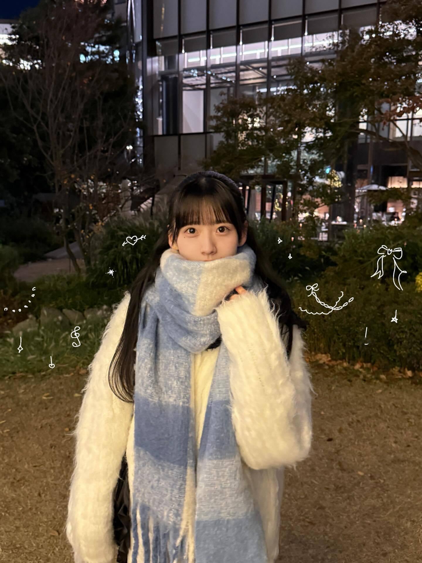 石森璃花「オーナメント風に落書きしてみたっ」りかのいんすた