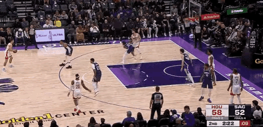 近朱者赤，谢泼德这么快就跟着杜兰特学会了！接球后不沉球直接三分出手命中火箭战胜骑