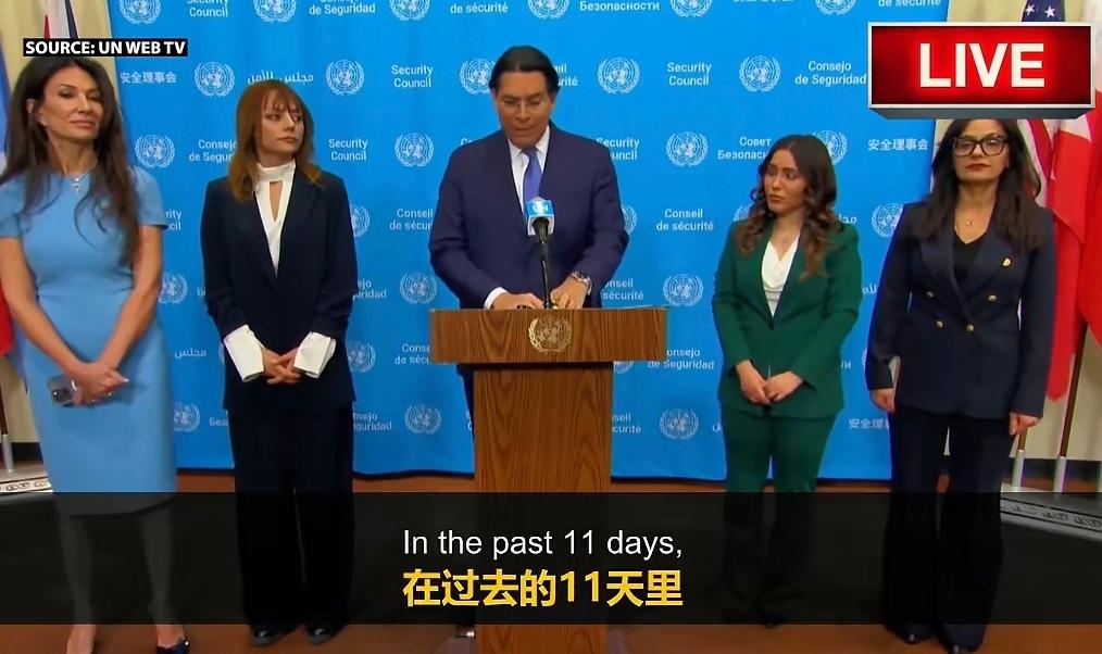 好好跟你讲道理时，你要抄起家伙来硬的，真跟你硬碰硬的干，你又厚着脸皮跑联合国装委