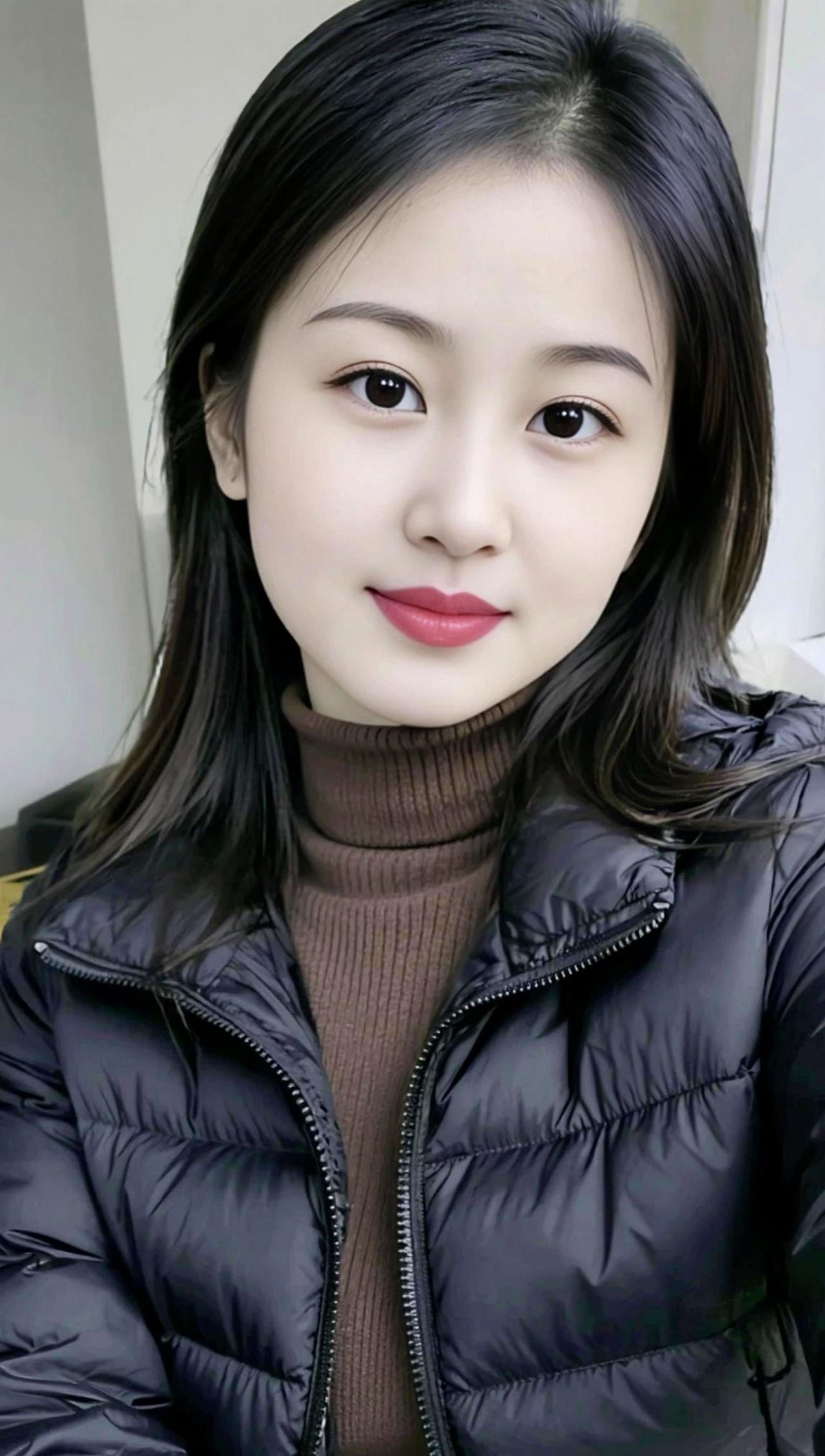 AI日常自拍风甜美女孩清纯甜美高级感穿搭气质女神