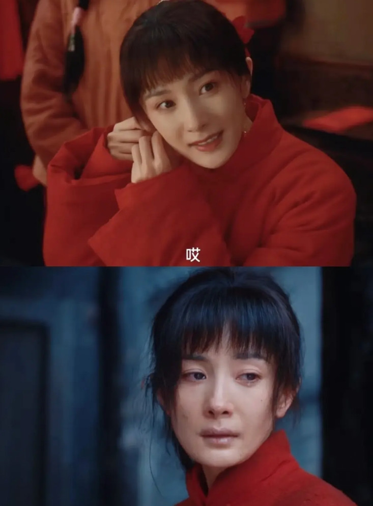我发现一个玄学，只要是杨幂参演的剧，不管她是主角还是配角，她的眼神戏，总能化角色