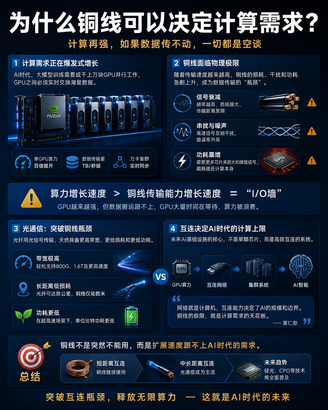 AI为什么突然让“铜线”变成了全球科技行业最紧张的东西？很多人以为，AI竞争