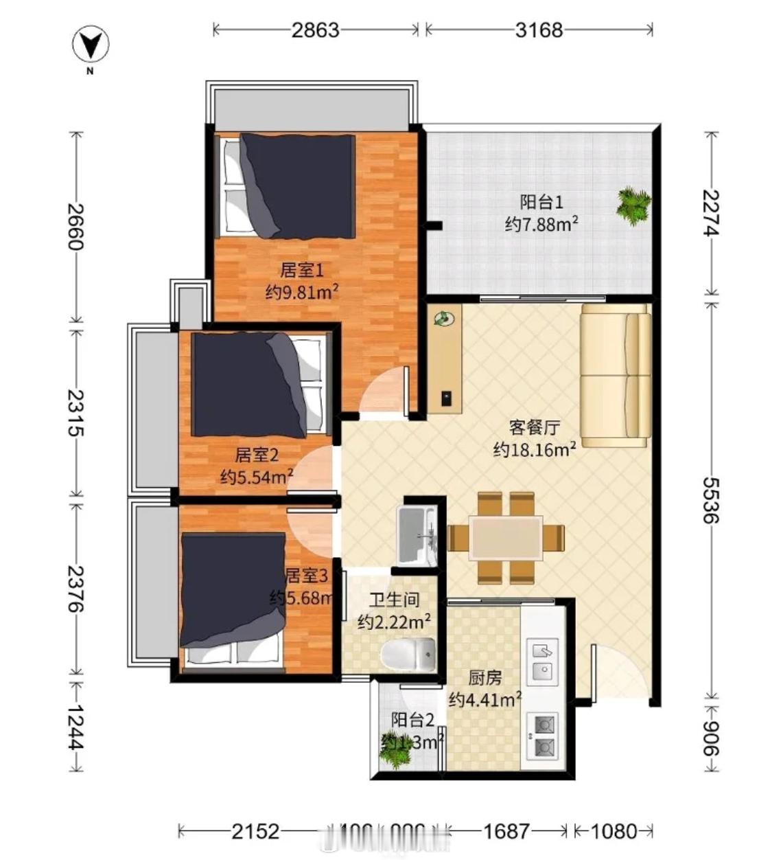 龙华红山印刚交房，立马就有业主卖，79平715万。涨价100万卖，是因为这里是深