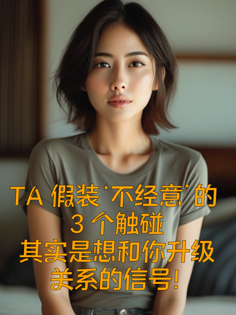 TA假装‘不经意’的3个触碰，其实是想和你升级关系的信号！