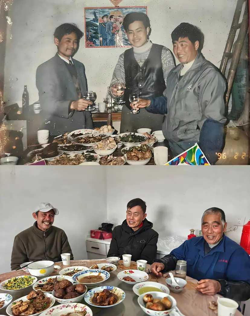 三十年后的菜居然没有三十年前好。