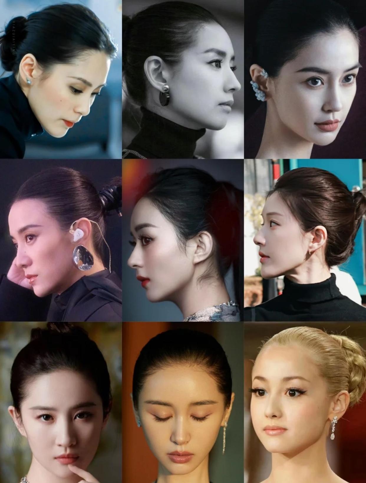 谁起的名字“女星决战光明顶”？好美的一颗头。王者自然是董洁莫属吧，阿娇和宋