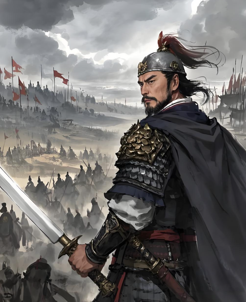 1370年，10万明军与10余万蒙古骑兵在甘肃对决，双方战斗两天两夜，都拼尽了全