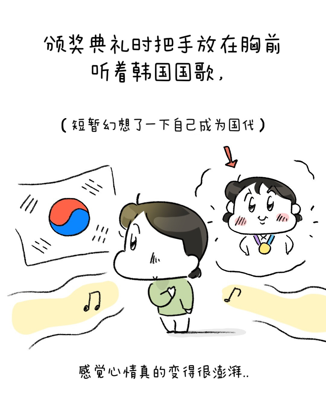 Mongi更新漫画亚运会后记🏅✨（上篇）​
