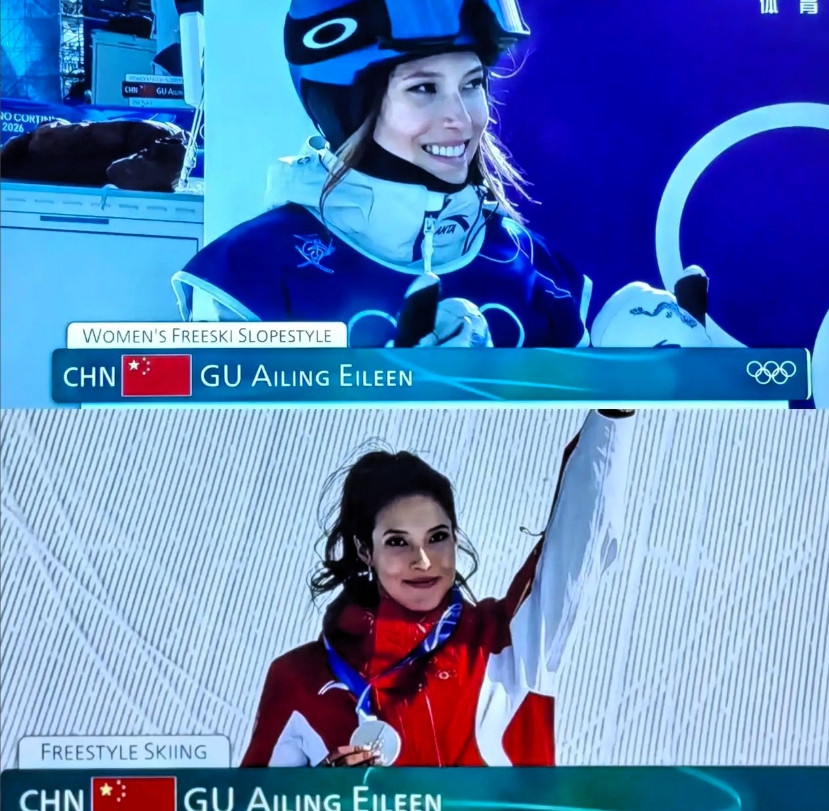 明眼人都看出来了谷爱凌这次夺得银牌是意料之中的事不是因为她的竞技水平下降了，