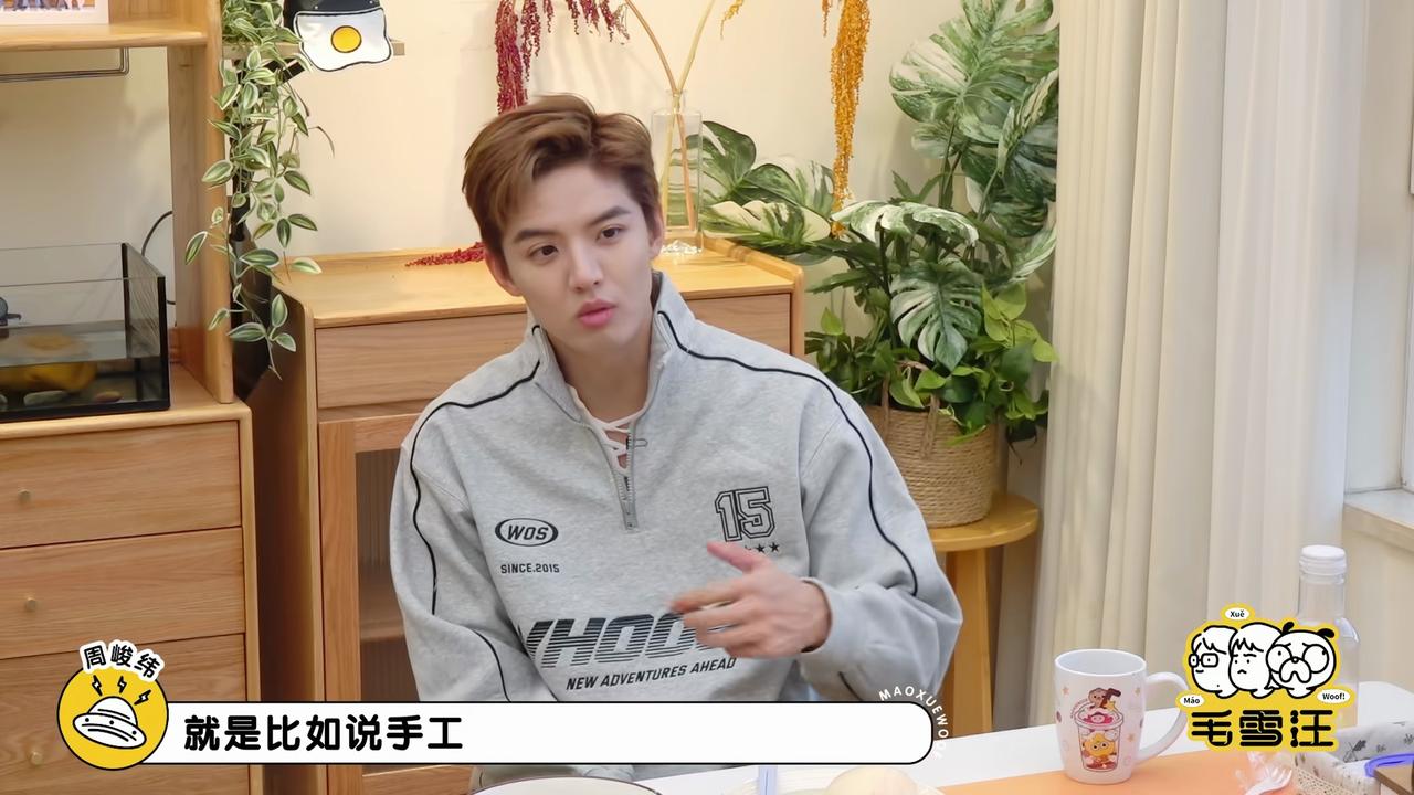 周峻纬说：“你可以接受你的伴侣，给你送一个手工做的东西吗？”李雪琴说：“能接受，