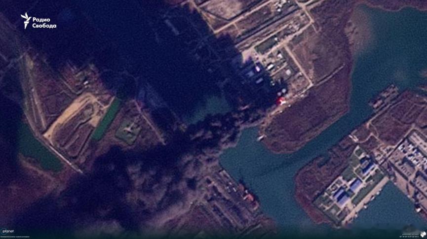 乌安局“阿尔法”部队使用远程无人机成功进行了一袭击。目标是俄罗斯克拉斯诺达尔边疆