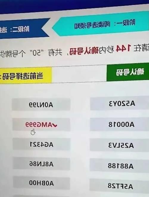 天呐！谁懂啊，选车牌居然也能开出“人生选择题”的压迫感！144秒里，我盯着屏幕上