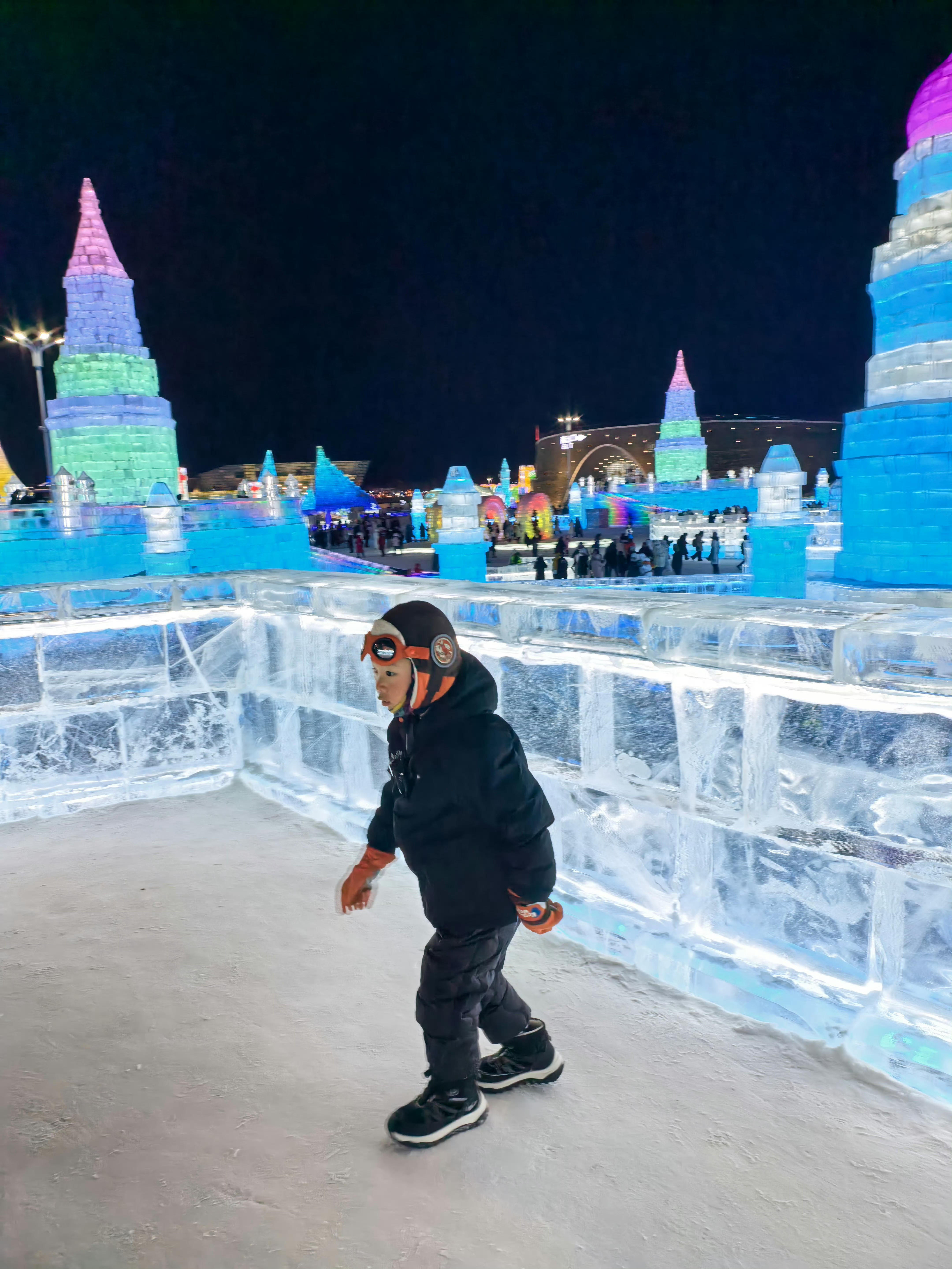 这辈子应该不会再来冰雪大世界了好看是好看，但是玩一下午太遭罪了要冻死了