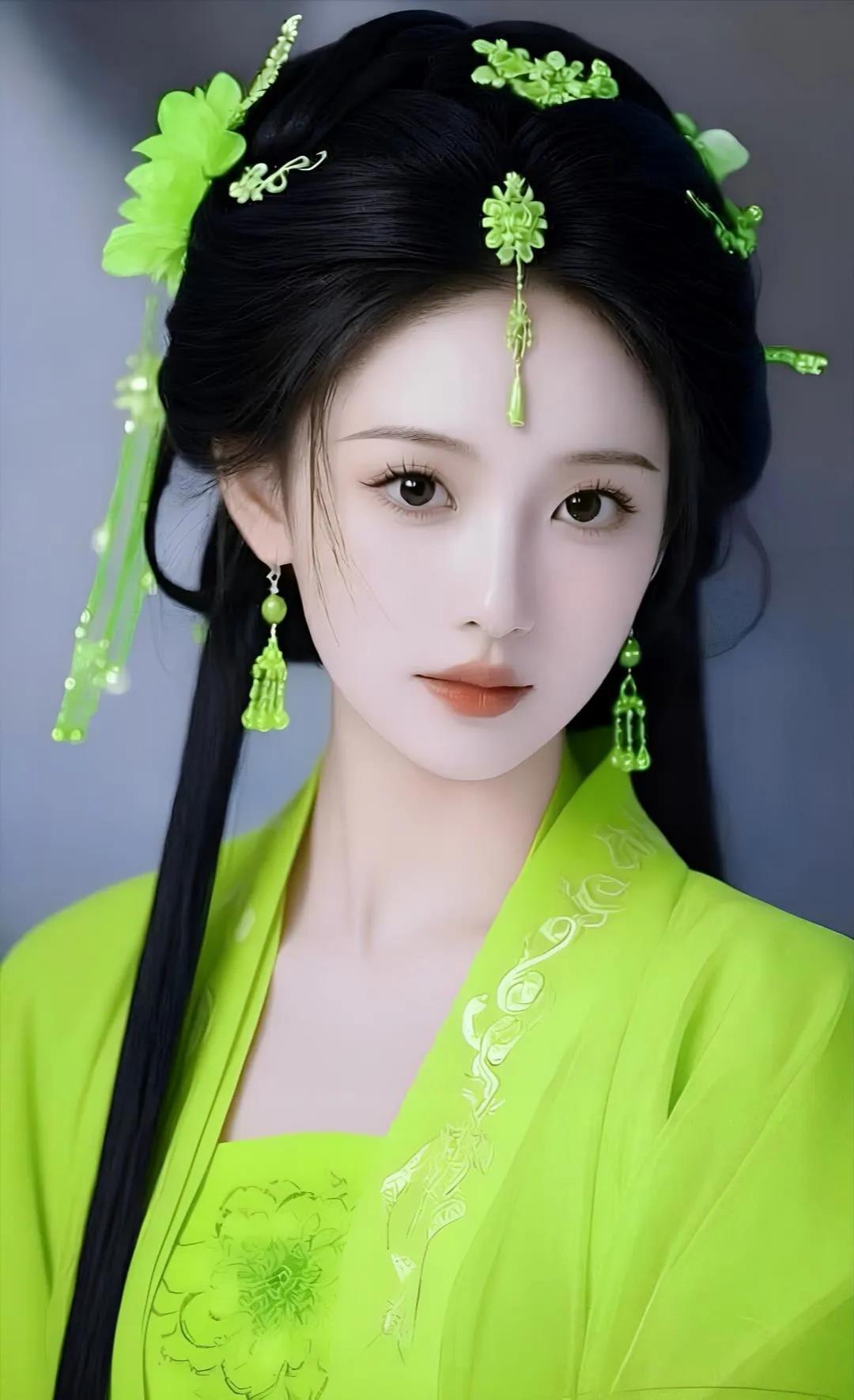 惊艳的汉服少女，清新脱俗，宛如画中人！🌸✨