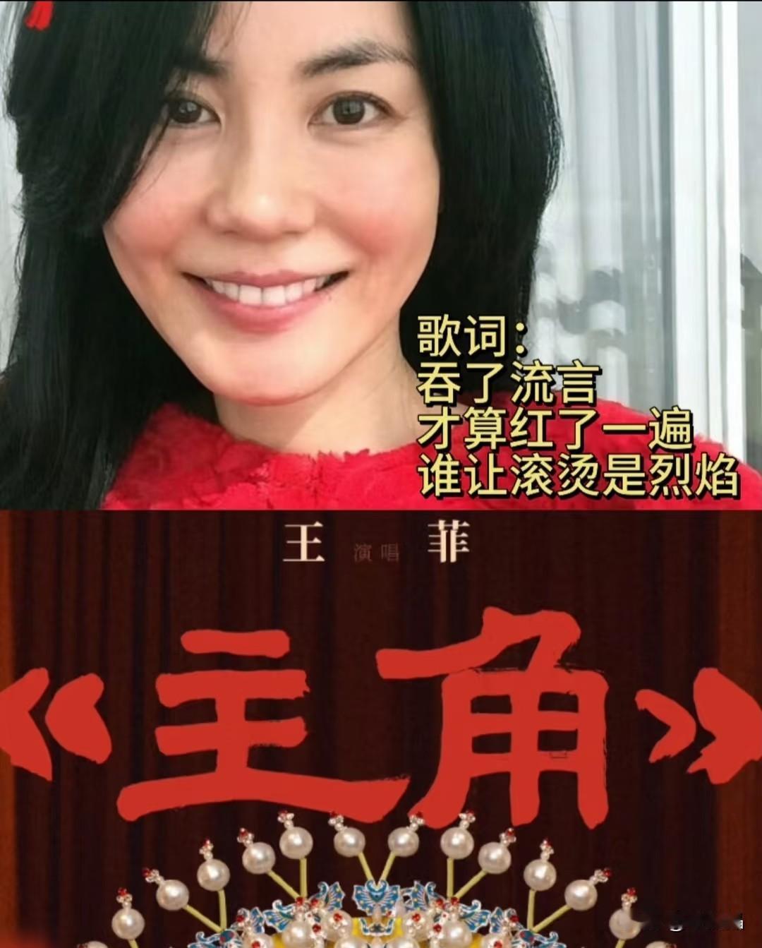 王菲为电视剧《主角》演唱的主题曲，歌名就叫《主角》。这首歌是王菲时隔23年