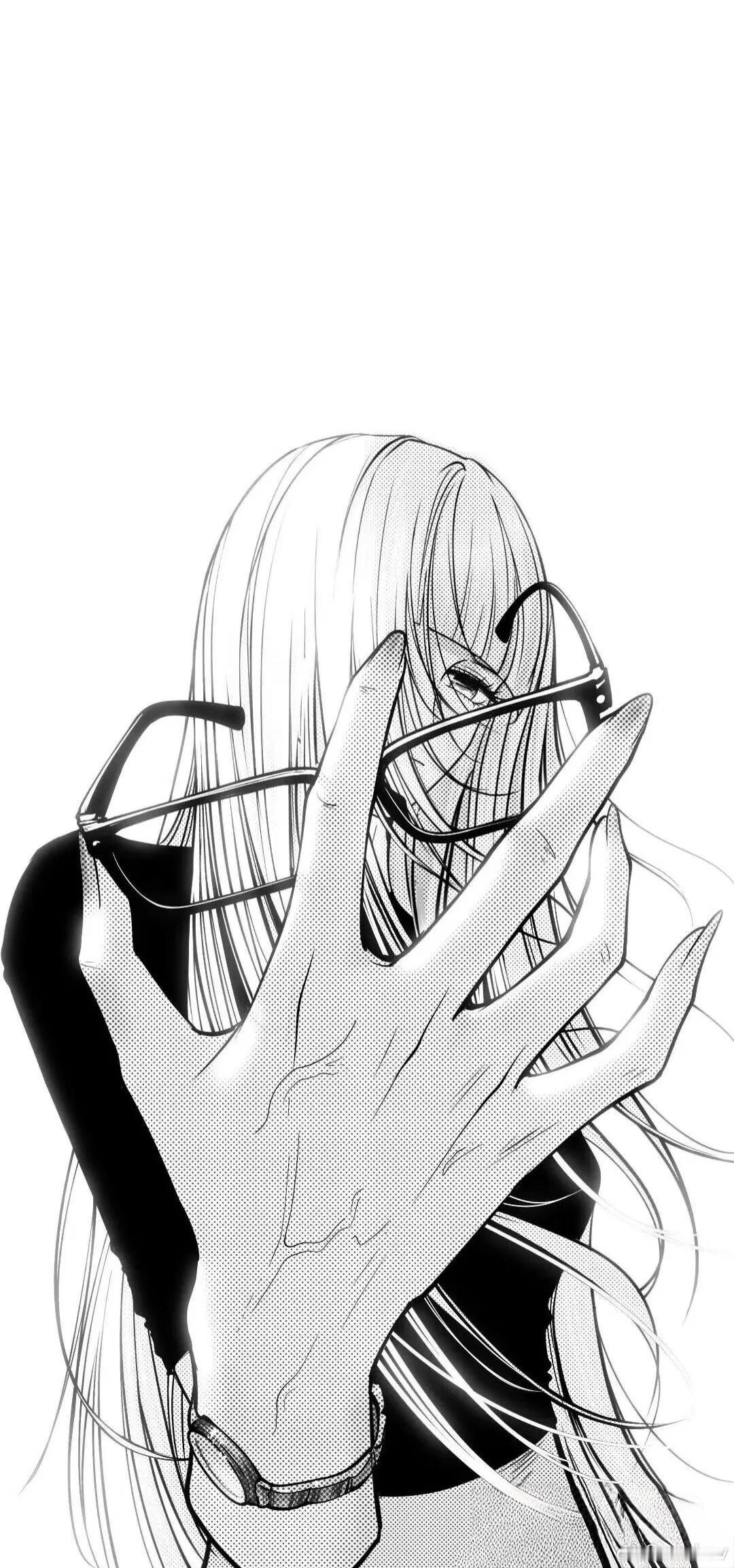 动漫壁纸推荐｜古早漫黑白