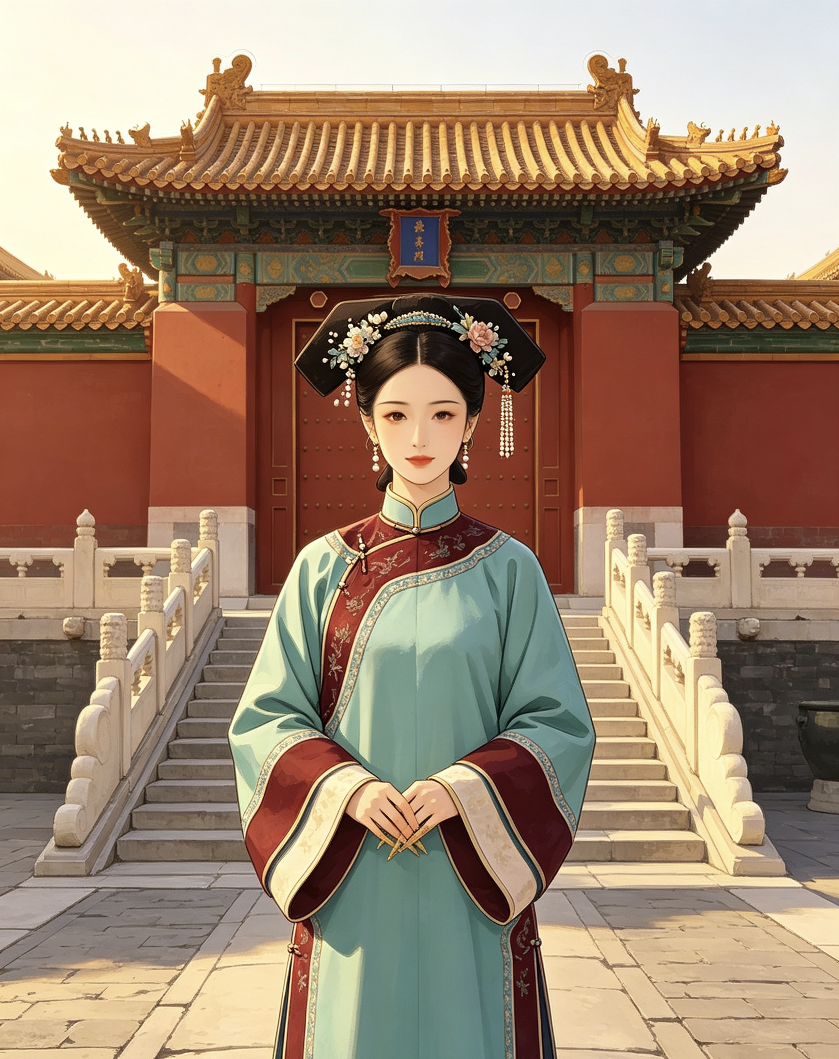 娴妃乌拉那拉氏在乾隆那儿一直不受宠，最后却当上了皇后。靠的不是争宠，是她把乾隆的生母熹贵妃伺候得明明