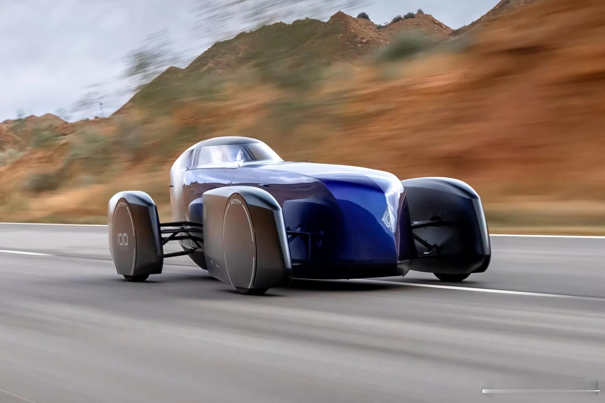 今年1月，雷诺推出了一款实验性质的可上路概念车——FilanteRecord