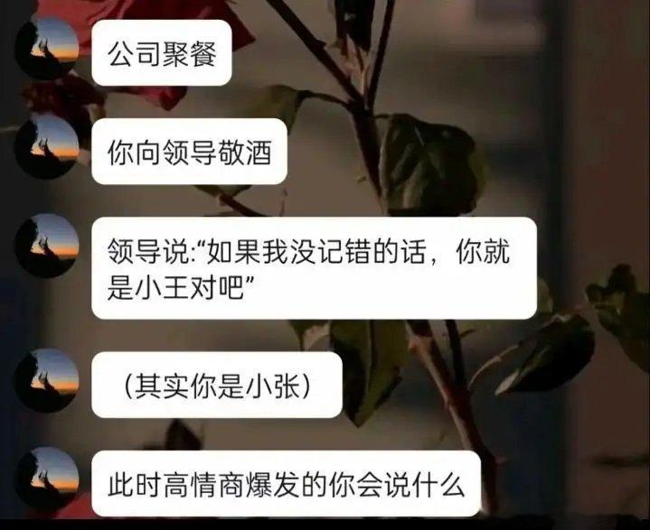领导我是高情商爆发的小张